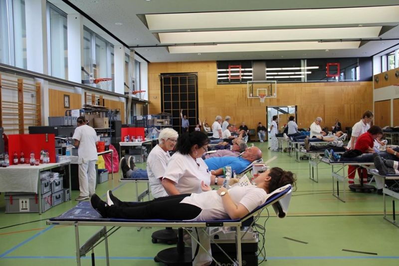 Blutspenden in Weingarten